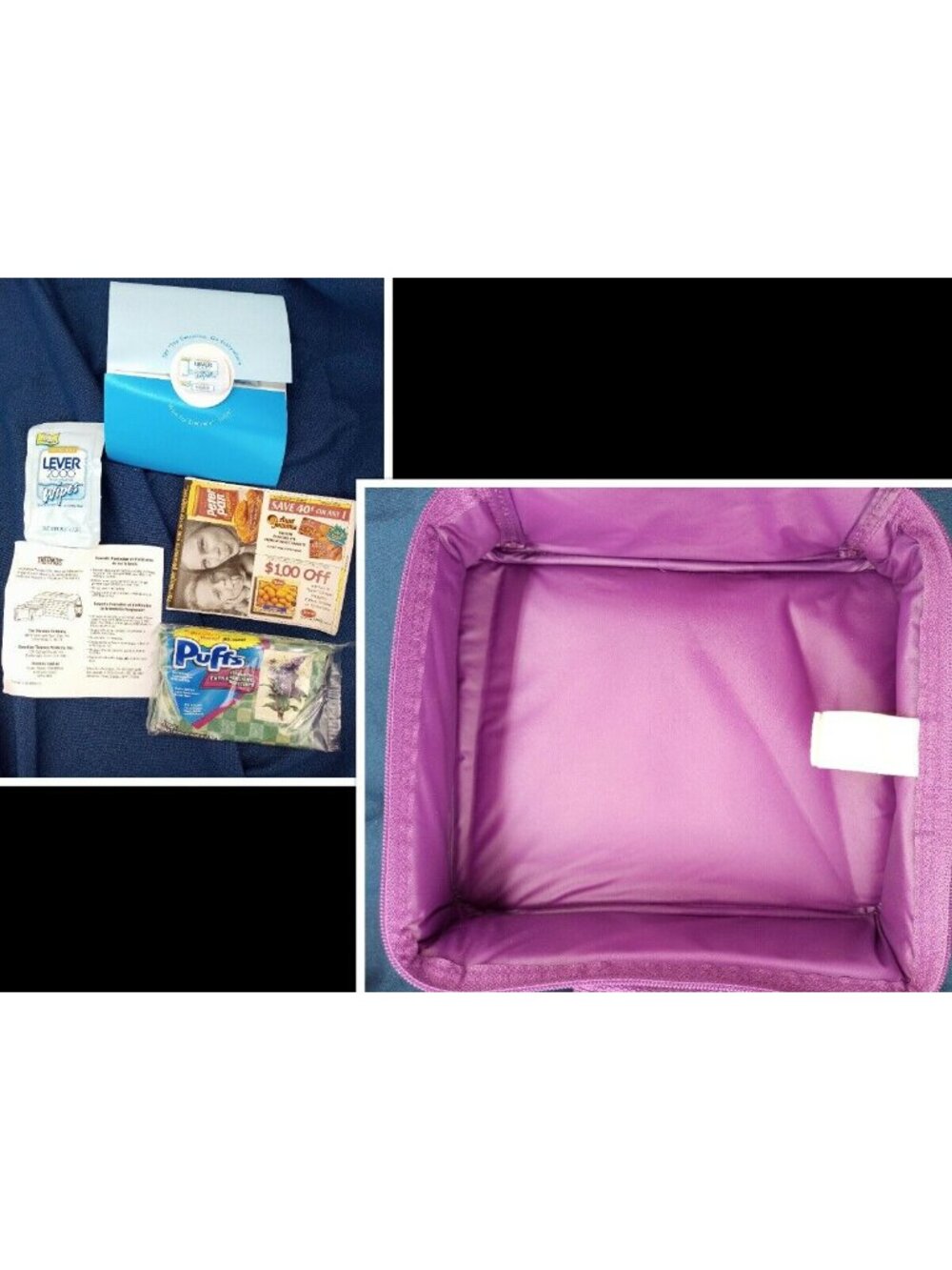 Vintage Harry Potter Hermione Purple Botts Beans Vintage Lunch Bag Thermos New - Picture 6 of 12